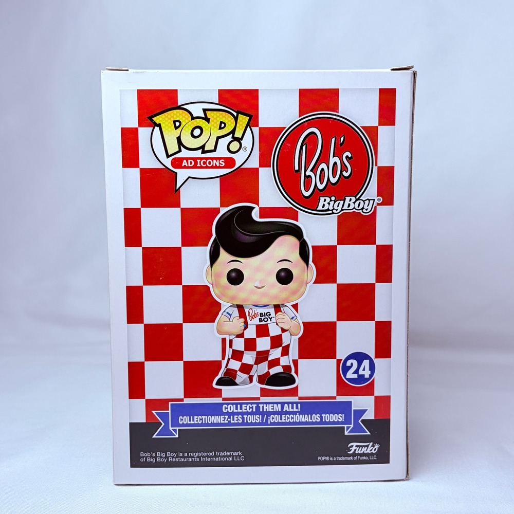 Funko Pop Big Boy 24 Bob's Big Boy Vinyl Figure Red White 20th Anniversary - Picture 3 of 6